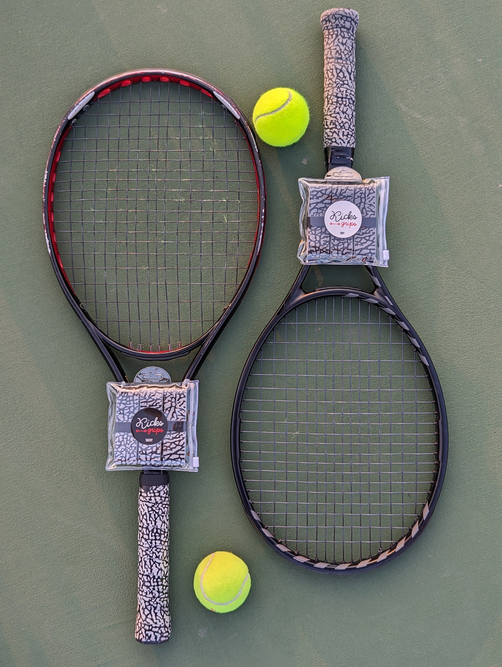 Pickleball & Tennis Overgrip & Grip Tape 3-Pack, Tacky or Dry | Kicks Grips