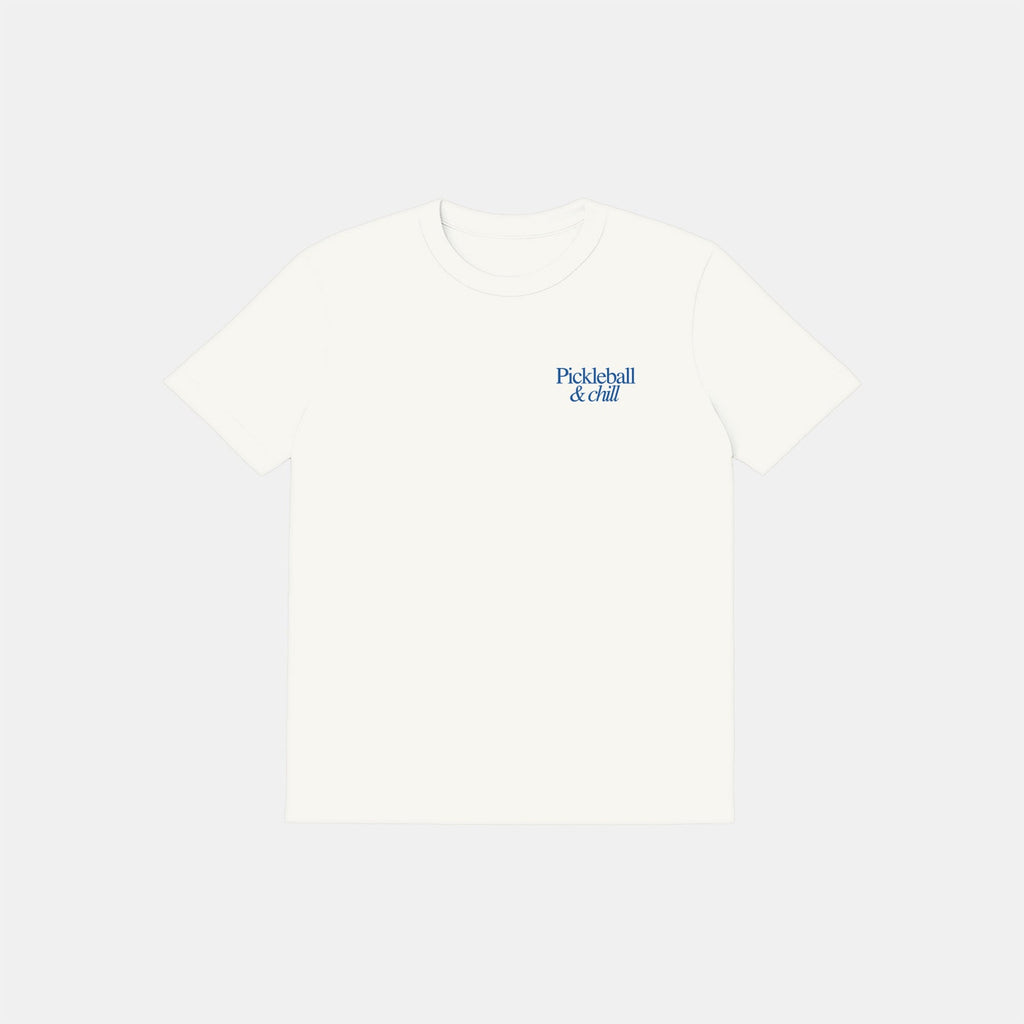 Pickleball & Chill Tee (Blue)