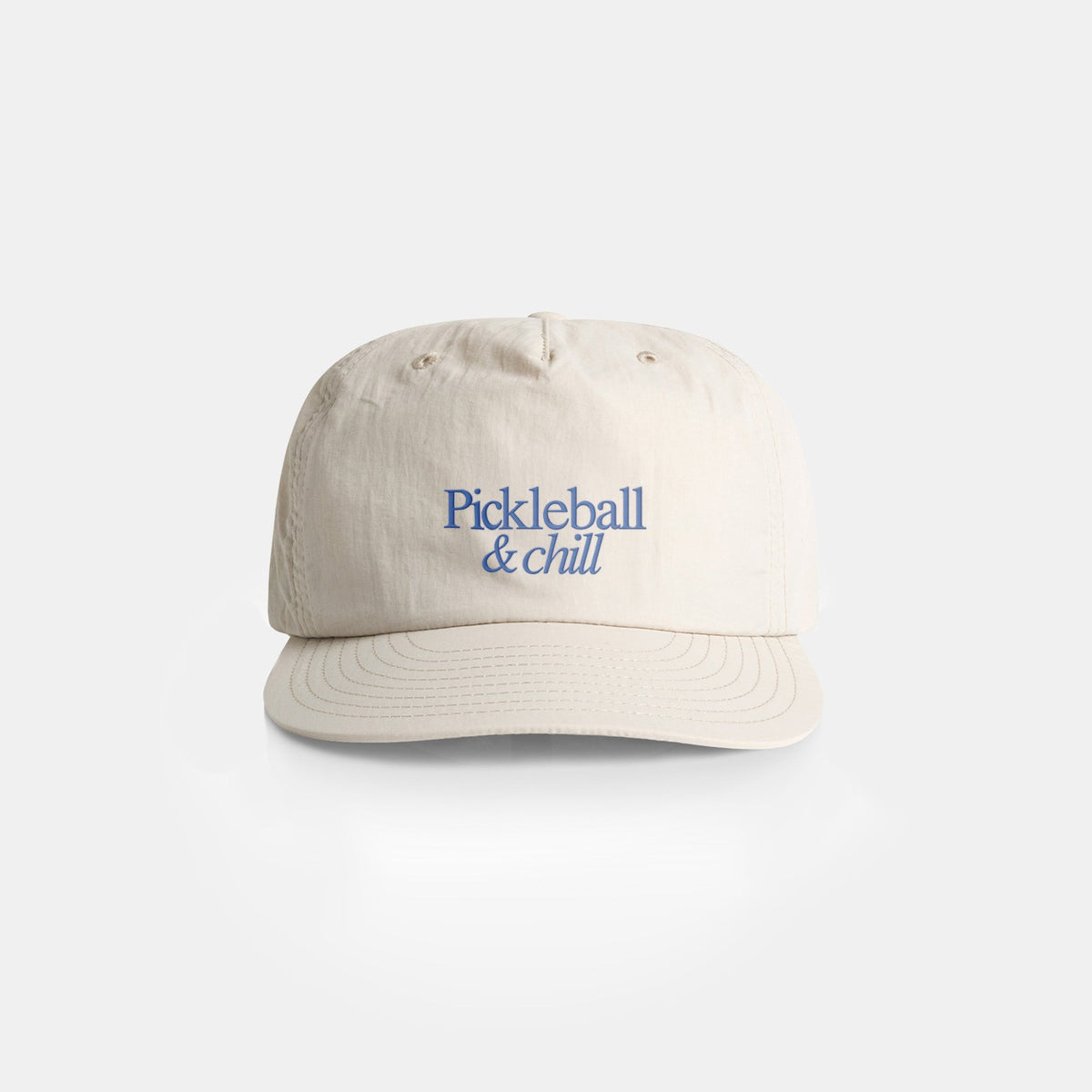 Pickleball & Chill Court Cap (Bone)