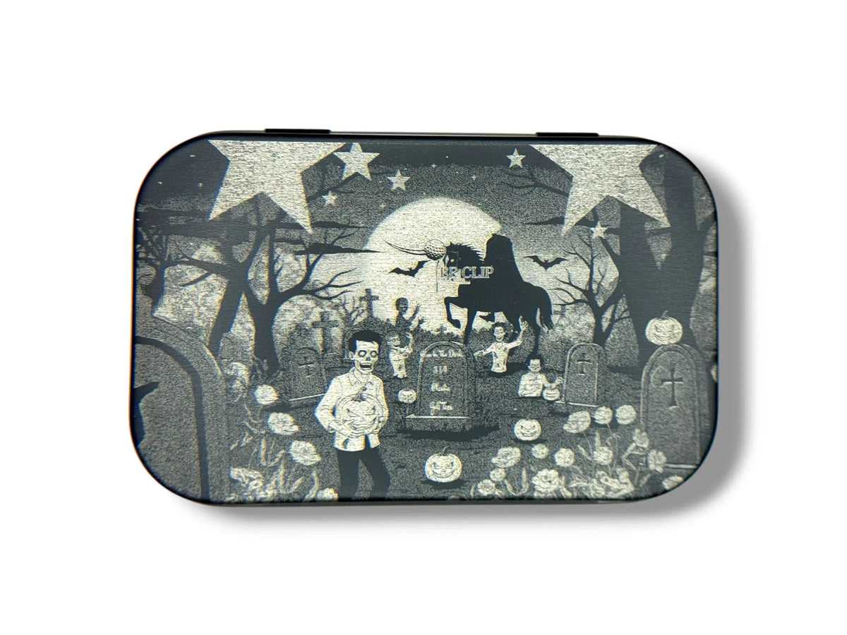 Limited Edition - 10PK Plastic Glow Tees w/ Limited Edition Collectible Tin