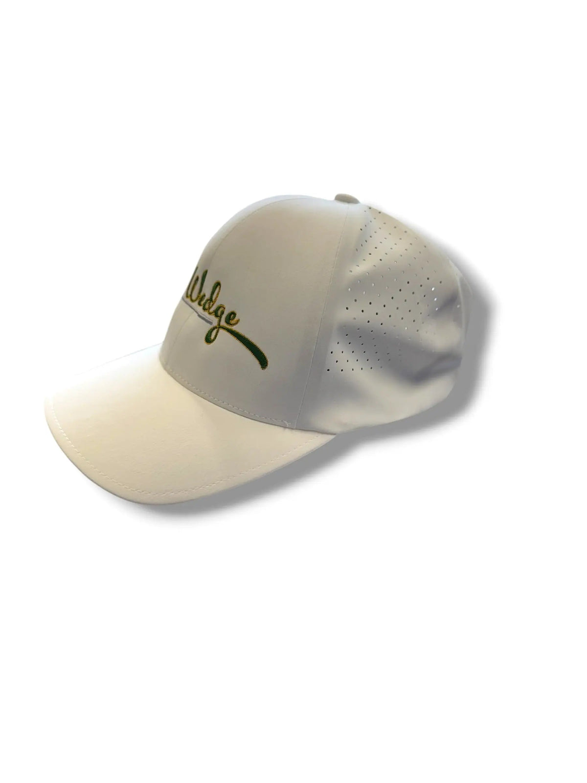 Lost Wedge™ Official Logo Performance Golf Hat White