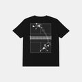 Retro Revival Court Pickleball Tee (Black)