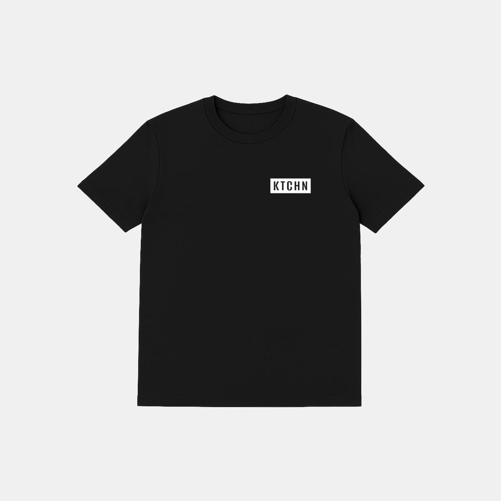 Retro Revival Court Pickleball Tee (Black)