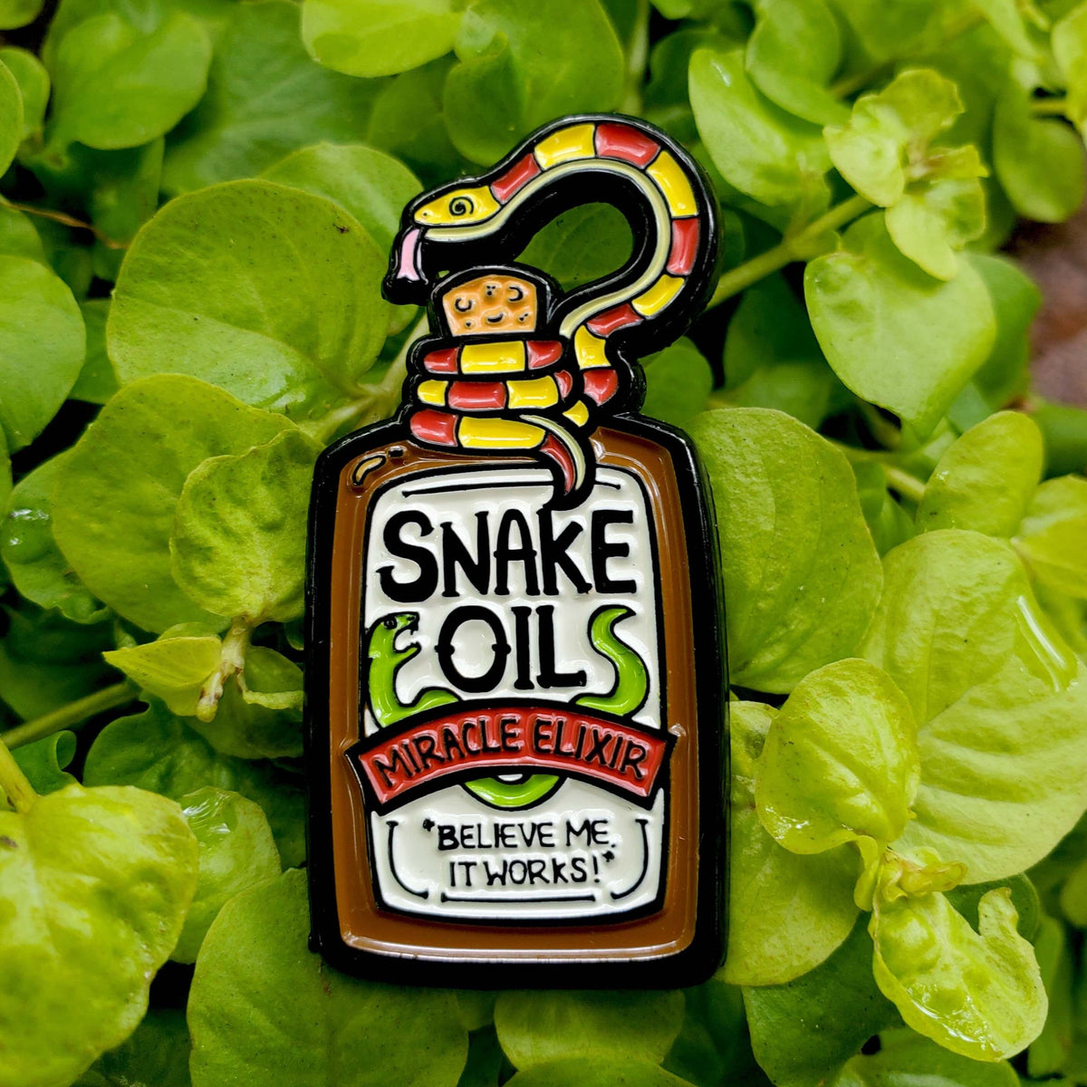 Snake Oil Pin