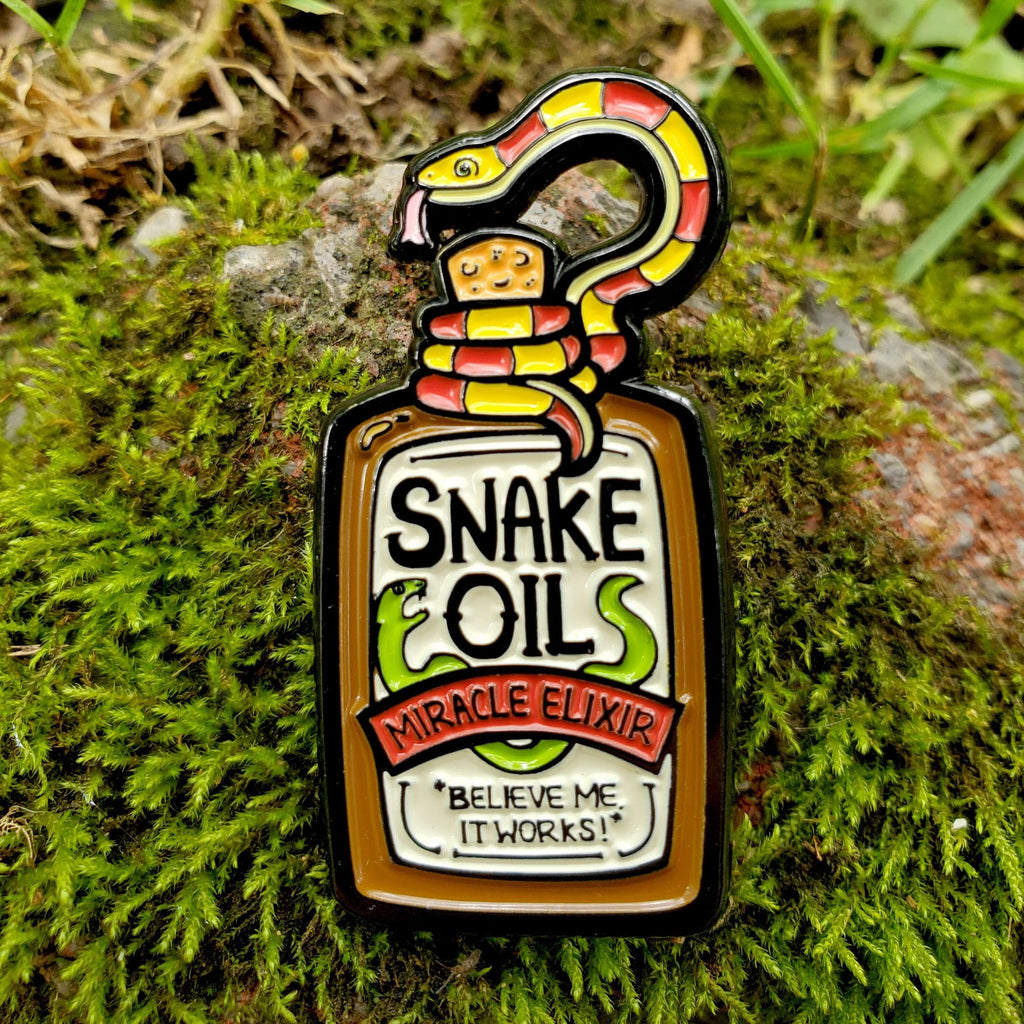 Snake Oil Pin