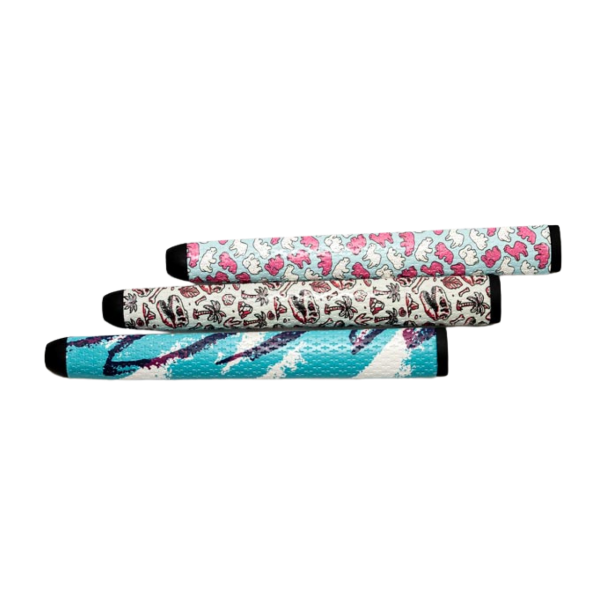 Frosted Animal Cookie Putter Grip | Midsize | Premium PU Material | Stable Feel | Golf | Elephant