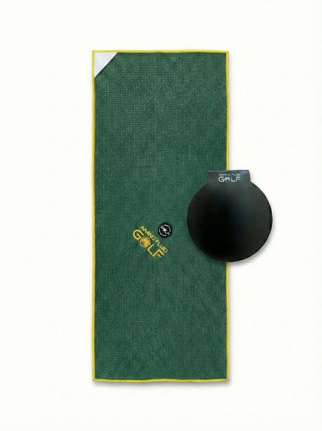 The 40 Magnetic Golf Towel + Landing Pad System