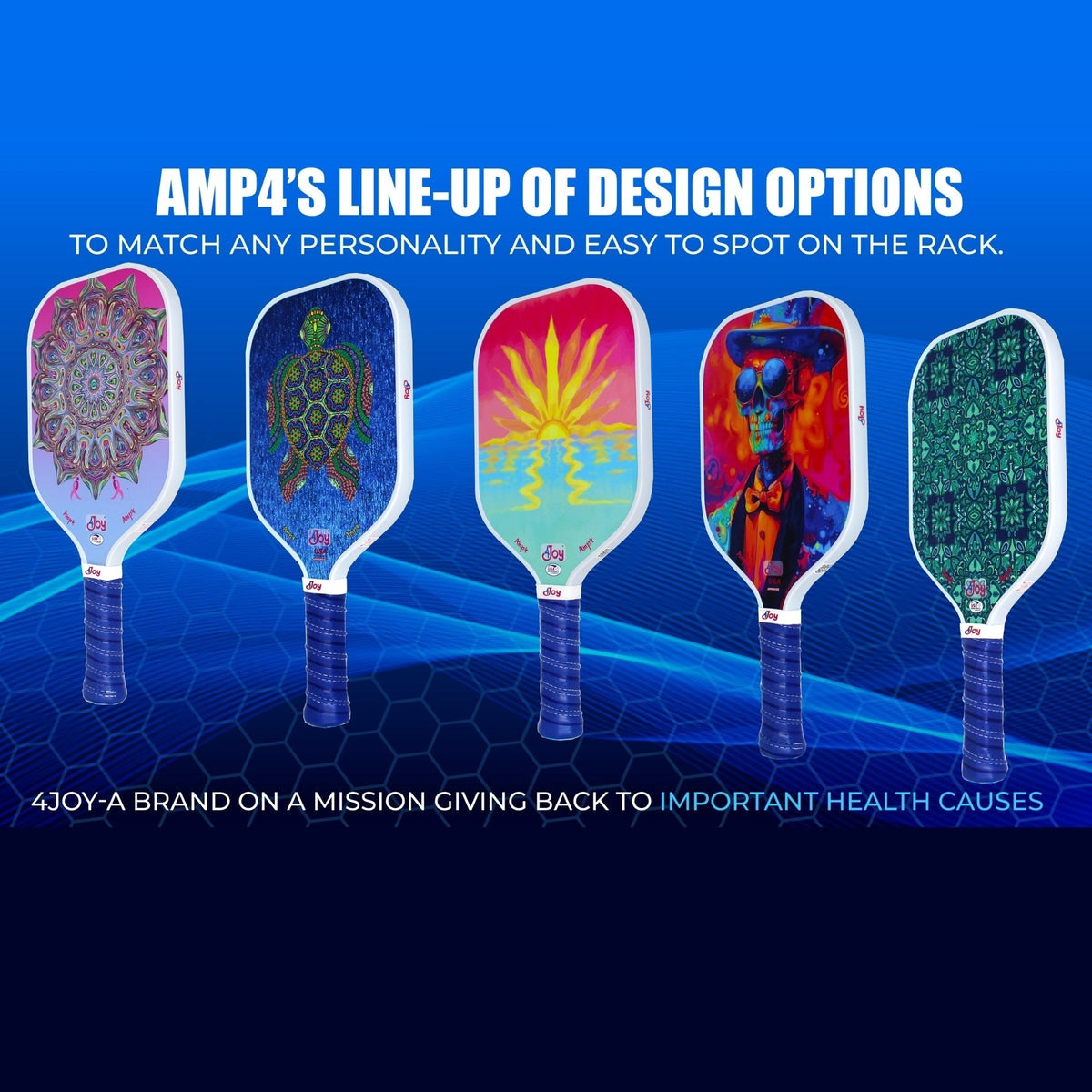 AMP4 Pickleball Paddle - Special Edition DinkforPink