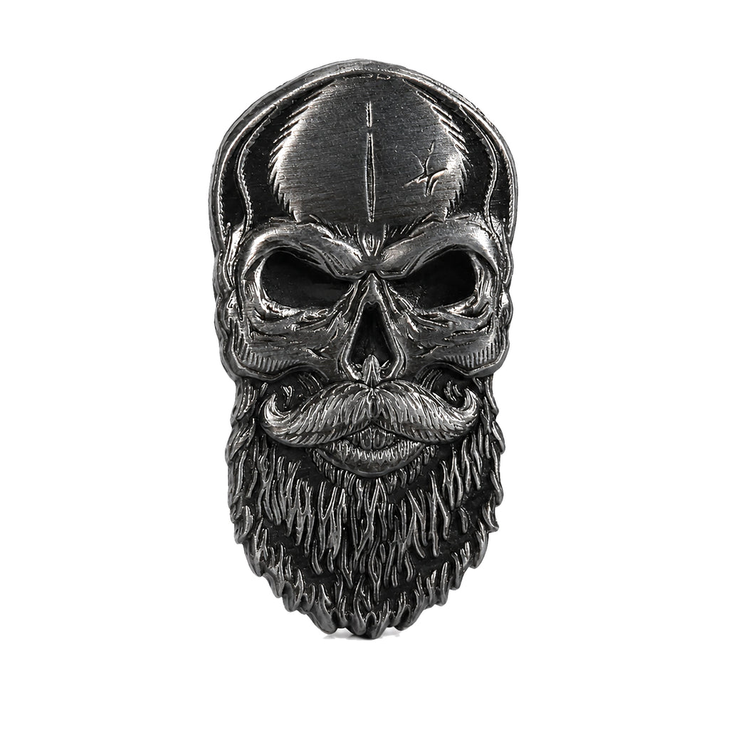 Beard Skull Golf Ball Marker