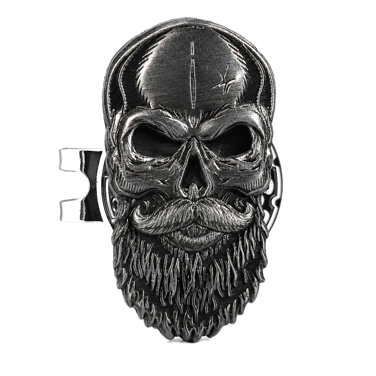 Beard Skull Golf Ball Marker