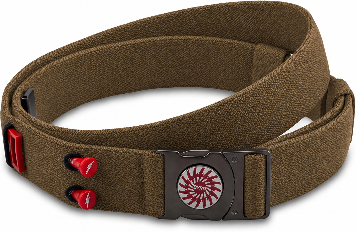THE BYRD GOLF BELT - Brown