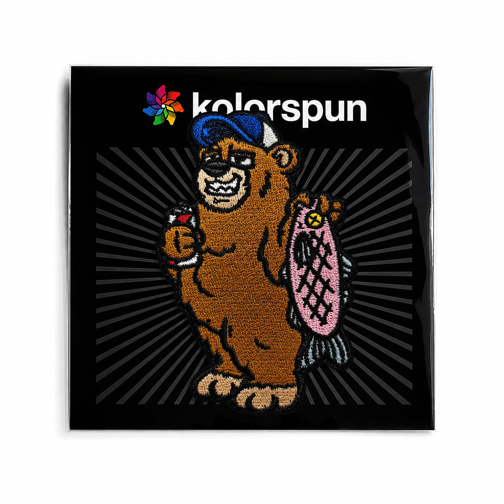Gone Fishing Bear Patch