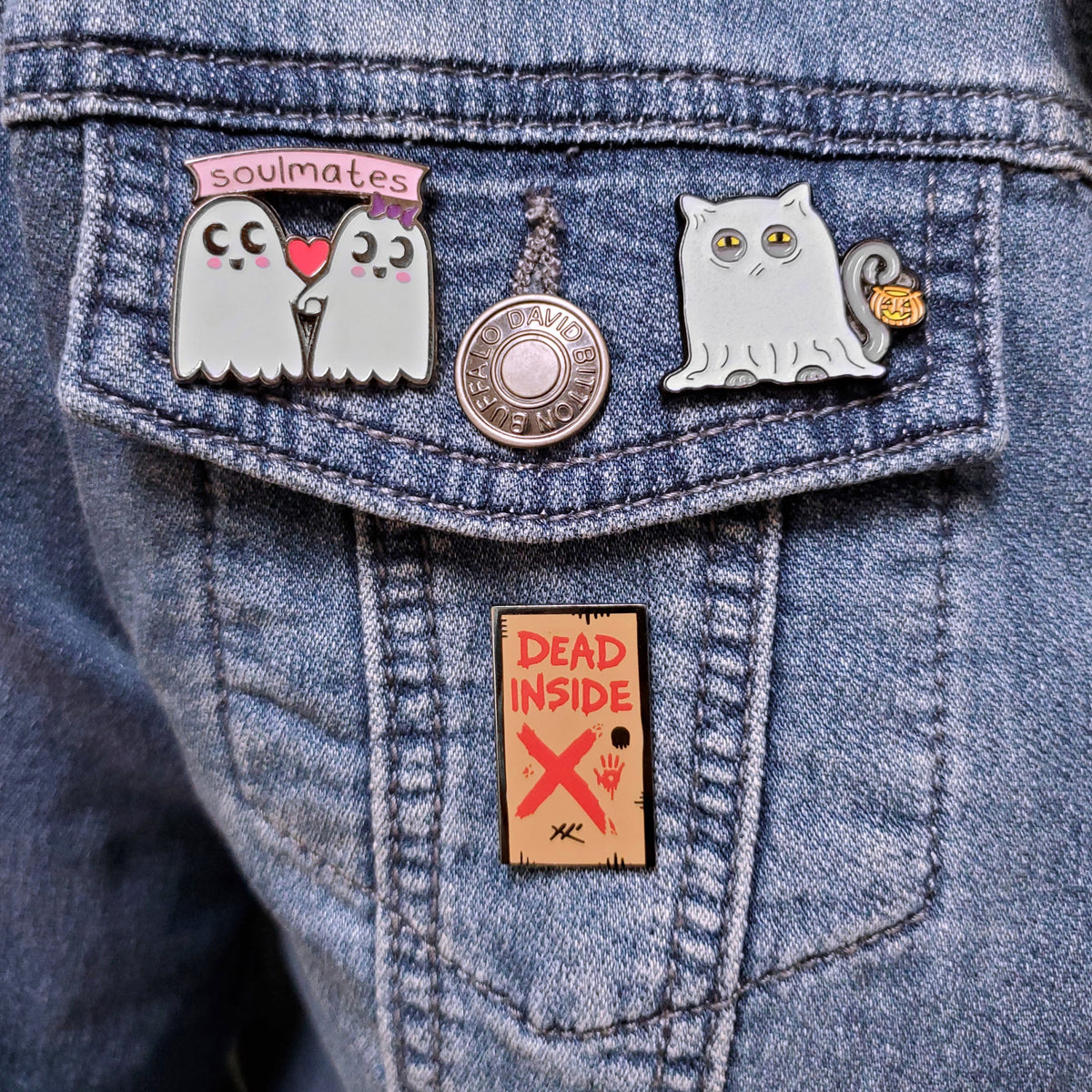Dead Inside Pin