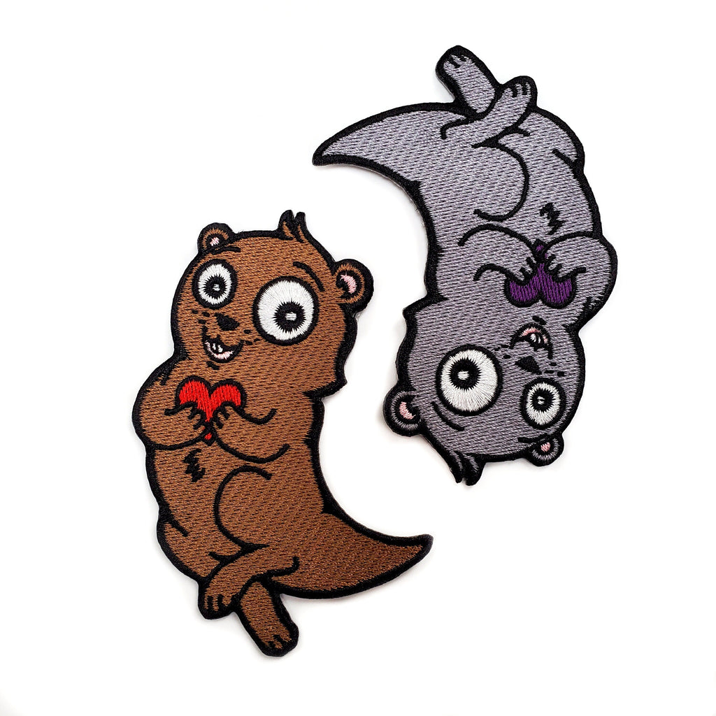 Significant Otters Iron-On Patch