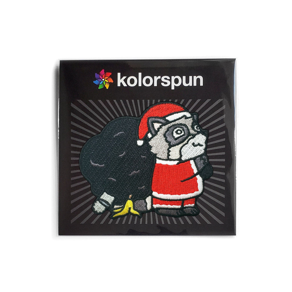 Raccoon Santa Patch