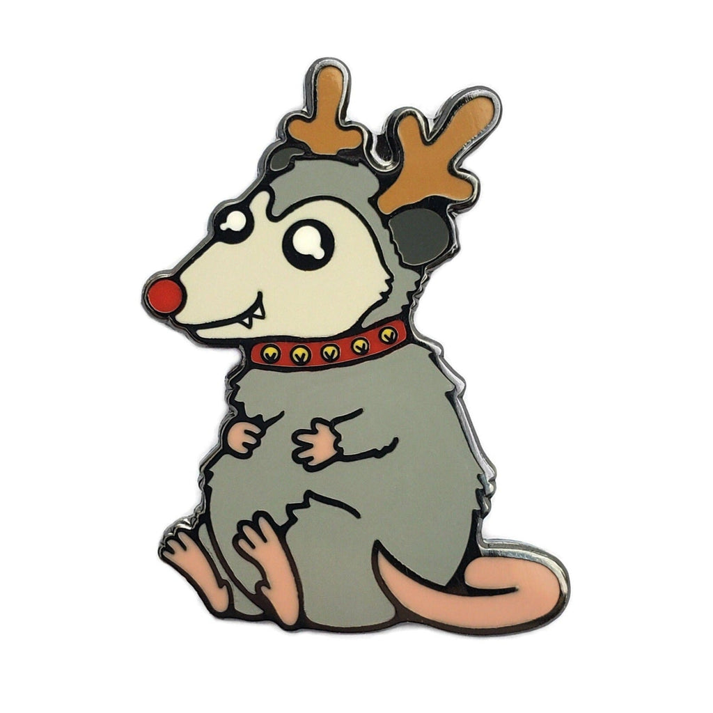 Possum Reindeer Golf Ball Marker