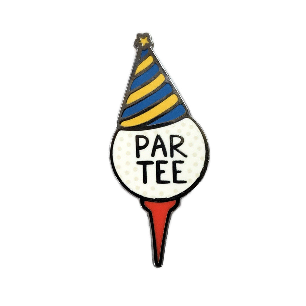 Par Tee Enamel Pin
