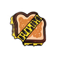 Grilled Cheese Sandwich Golf Ball Marker