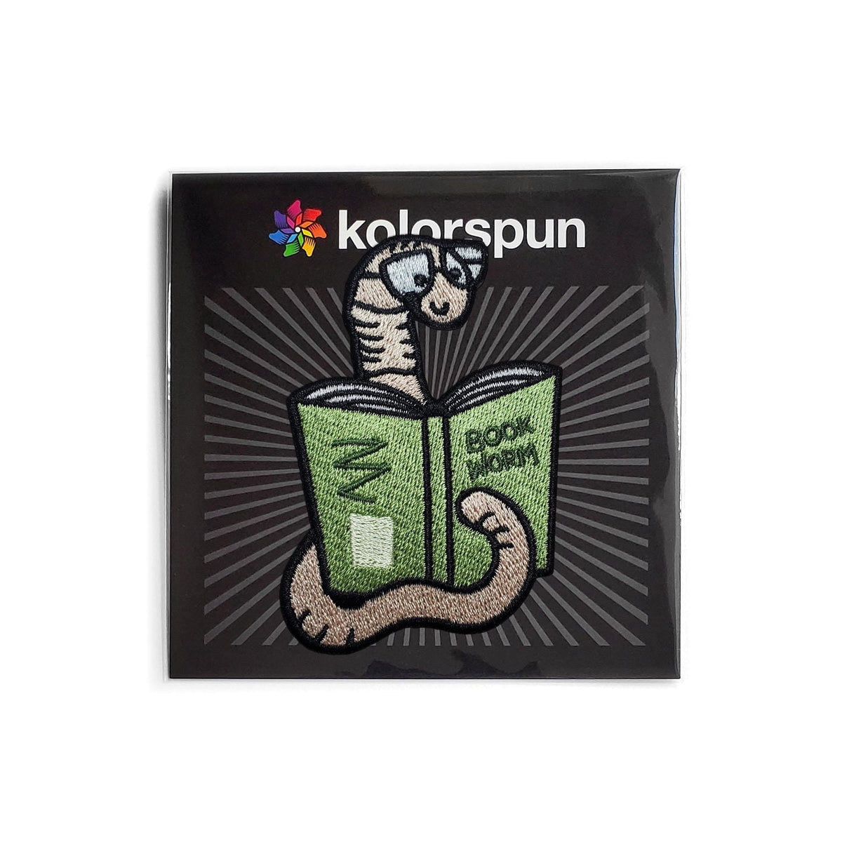 Book Worm Patch