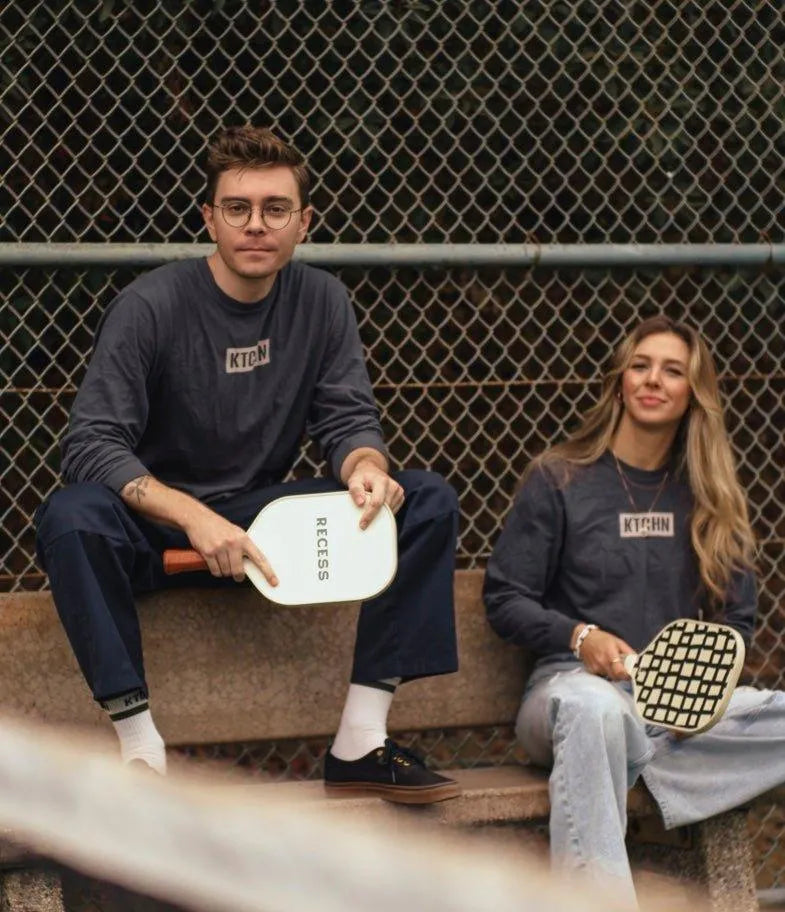 KTCHN Logo Long Sleeve Pickleball Tee