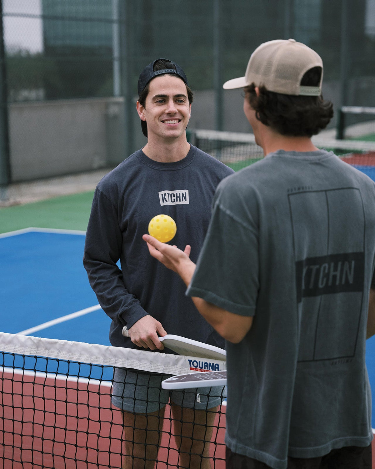 KTCHN Logo Long Sleeve Pickleball Tee
