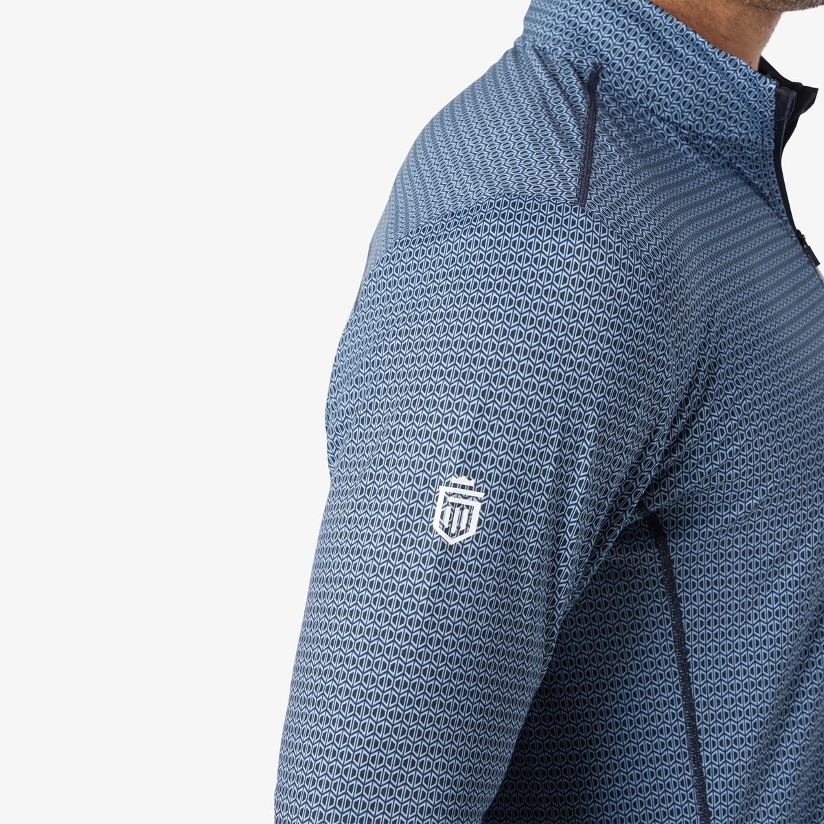 Printed Core Tech Quarter Zip