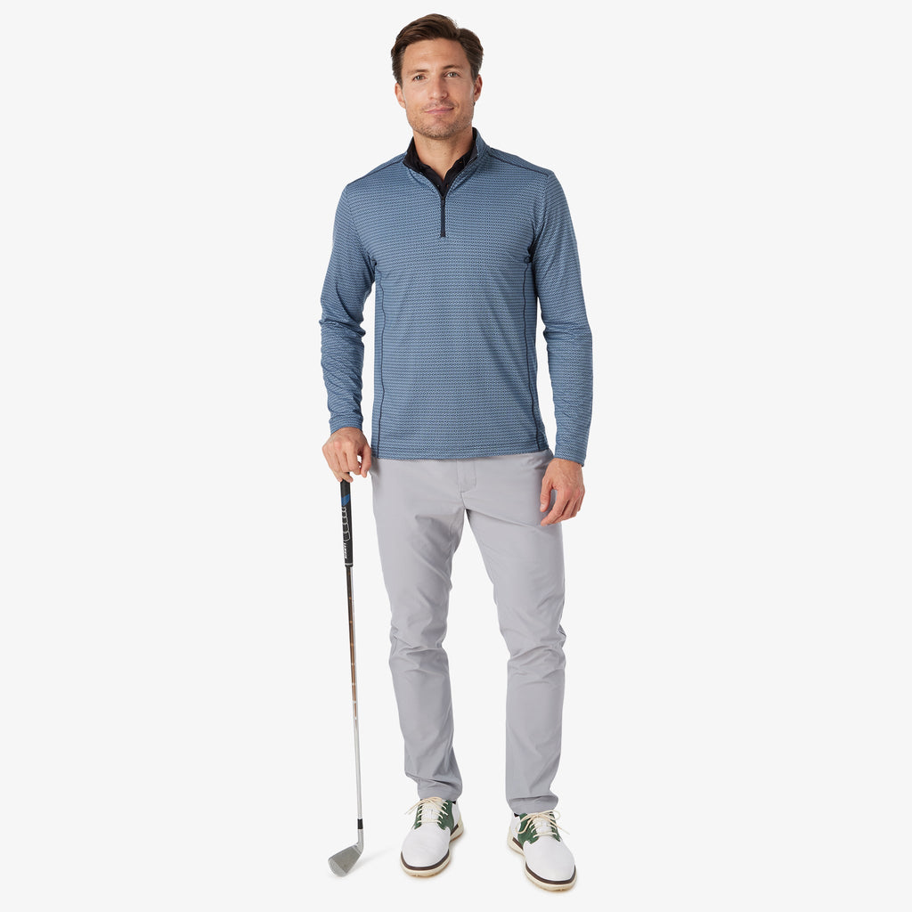 Printed Core Tech Quarter Zip