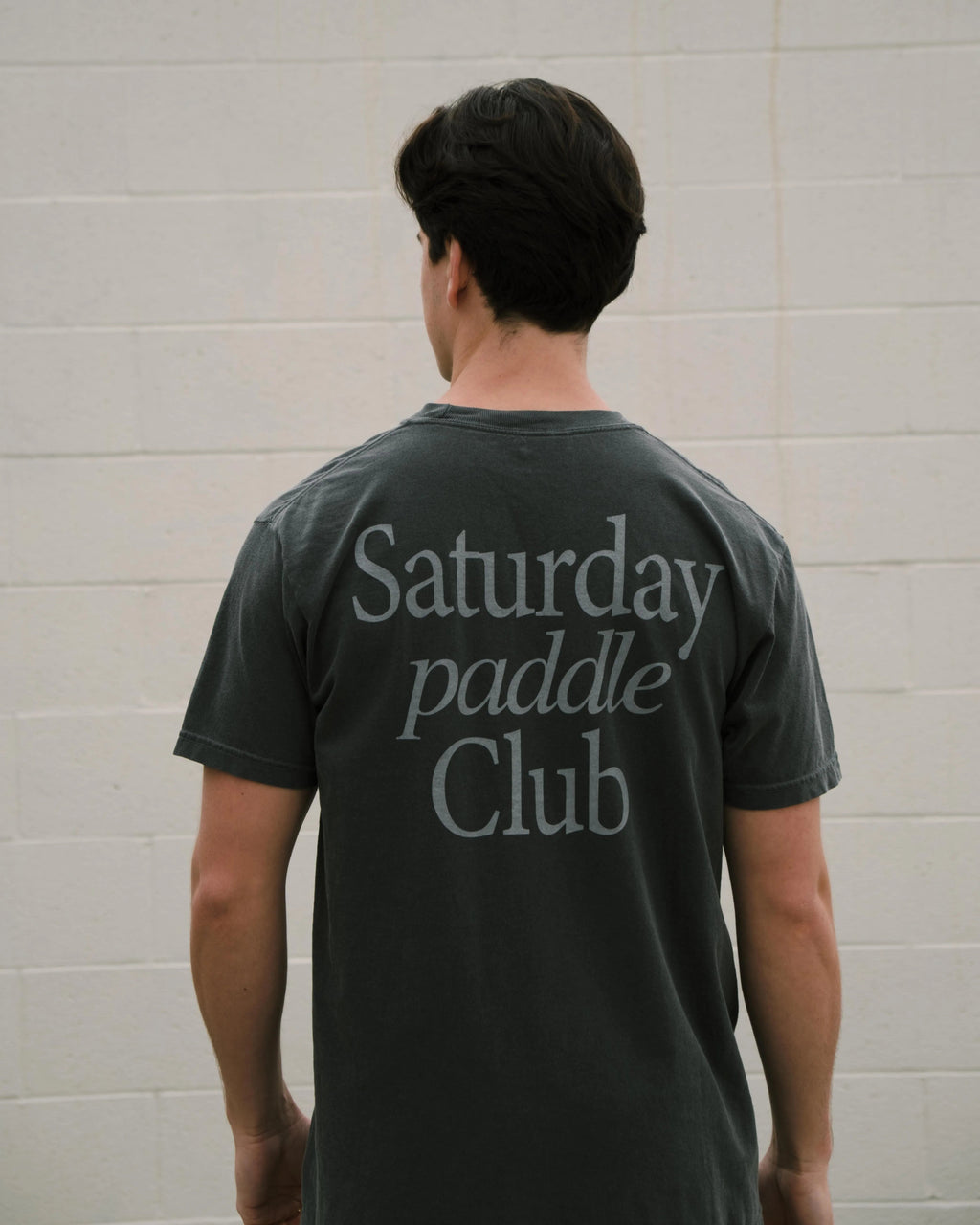 Saturday Paddle Club Pickleball Tee (Blue)
