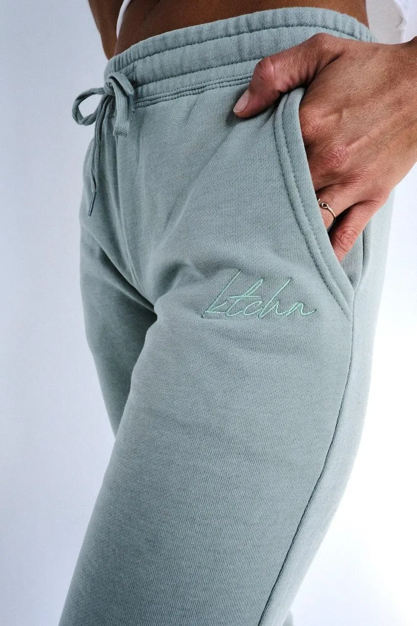 Signature KTCHN Sweat Pant Sage (Women's)