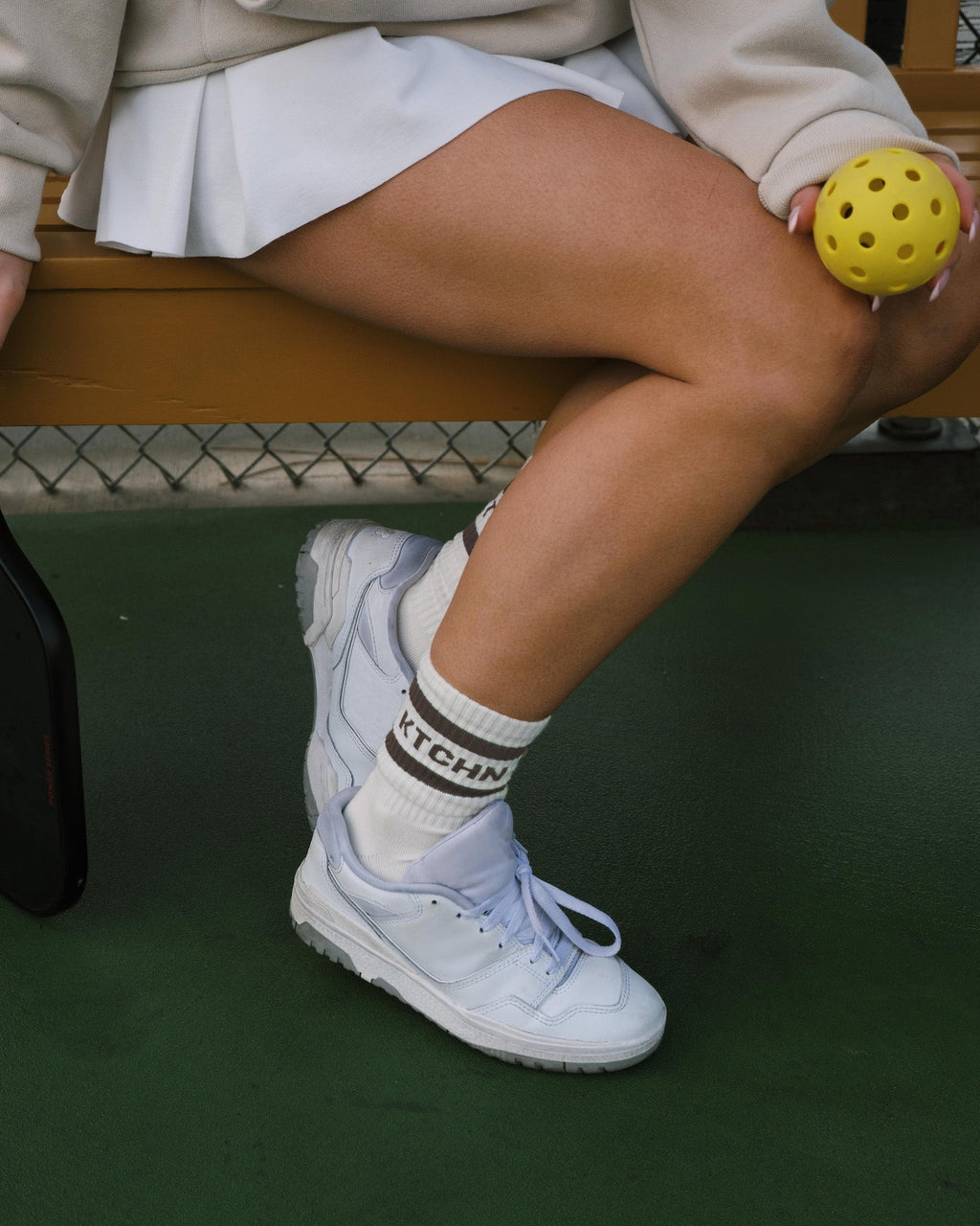 Retro Revival KTCHN Socks (Brown)