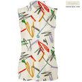 Golf Strokes Women's Sleeveless Polo - Final Sale