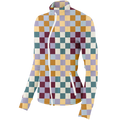 Golf Multi Checker Women's Full Zip - Final Sale