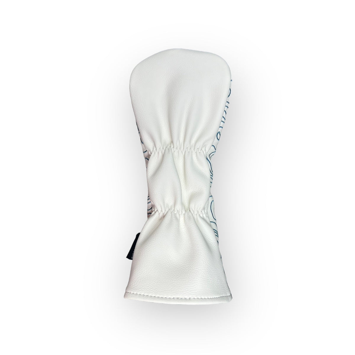 Topographic Edition - Pure White / Embroidered Carolina Blue