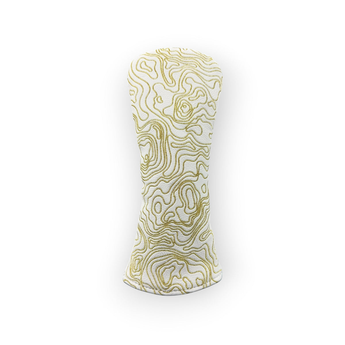 Topographic Edition - Pure White / Embroidered Sunrise Gold