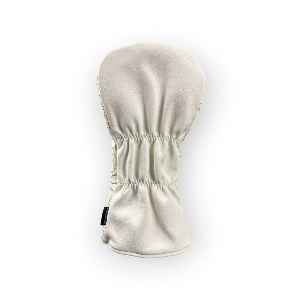 Topographic Edition - Pure White / Embroidered Sunrise Gold