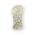 Topographic Edition - Pure White / Embroidered Sunrise Gold