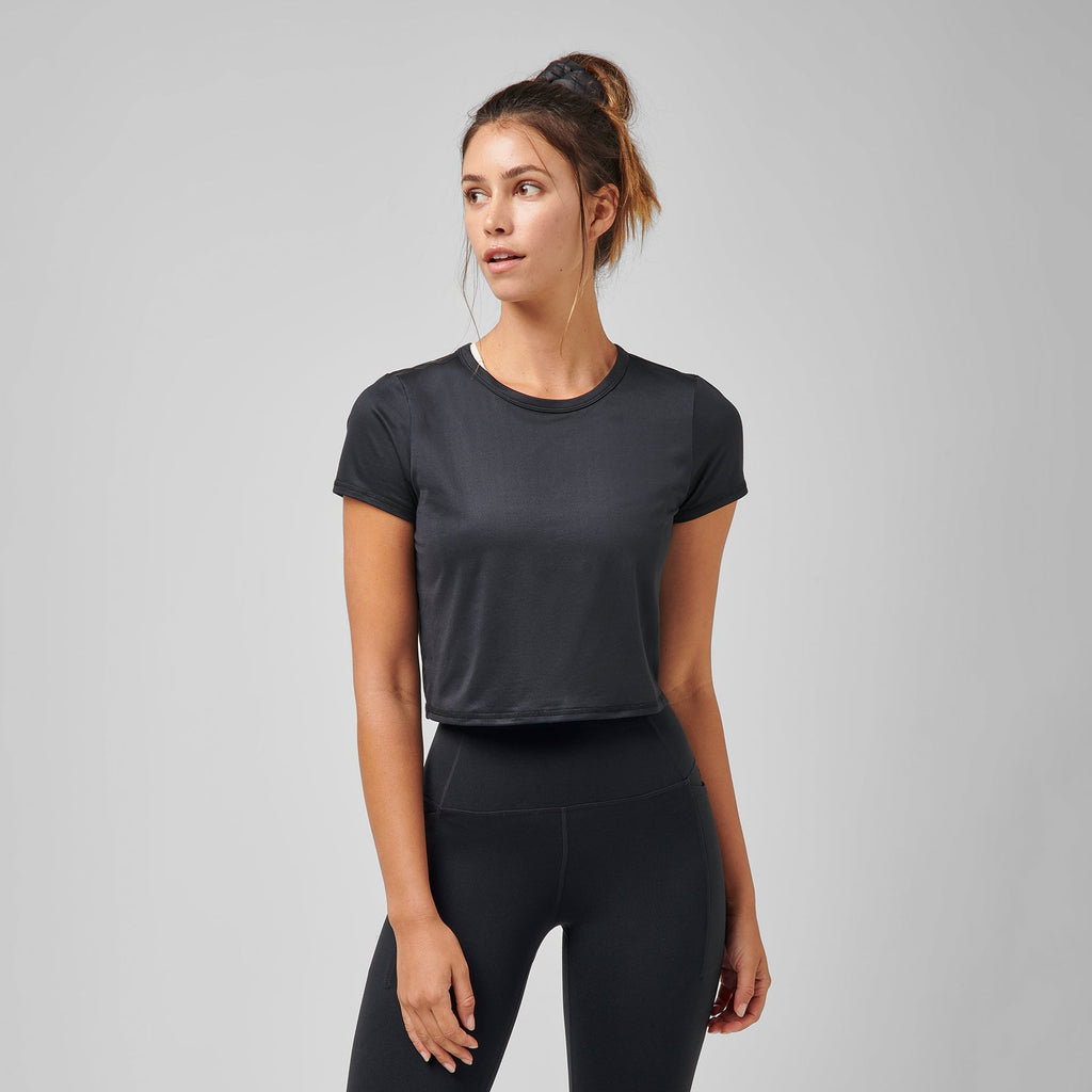 Core Tech Crop Tee